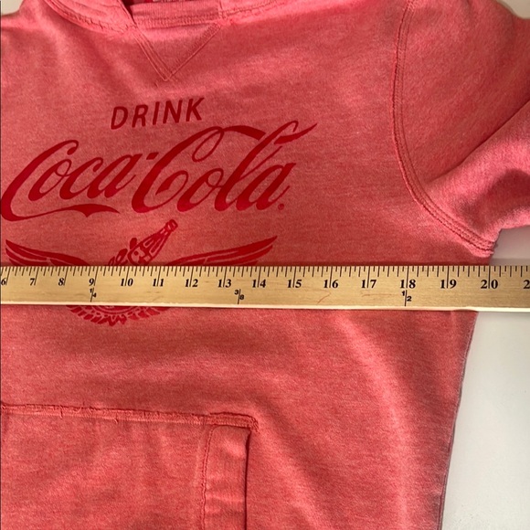 Coca Cola Red Hoodie Sweatshirt - Picture 6 of 9